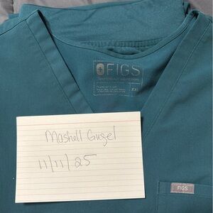Figs Deep Teal Medical Scrub set. Xxl catering and xxl HW Yola